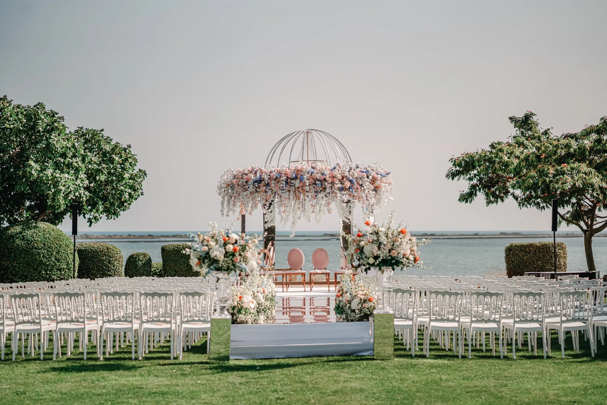 French Riviera · Dîner aux chandelles — mariage orchestré par MGEVENTI